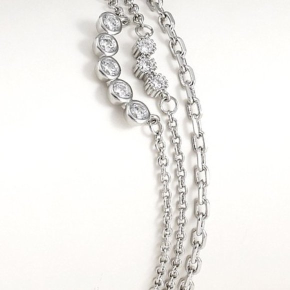 Zircon Layered Bracelet For Women - Picture 6 of 6